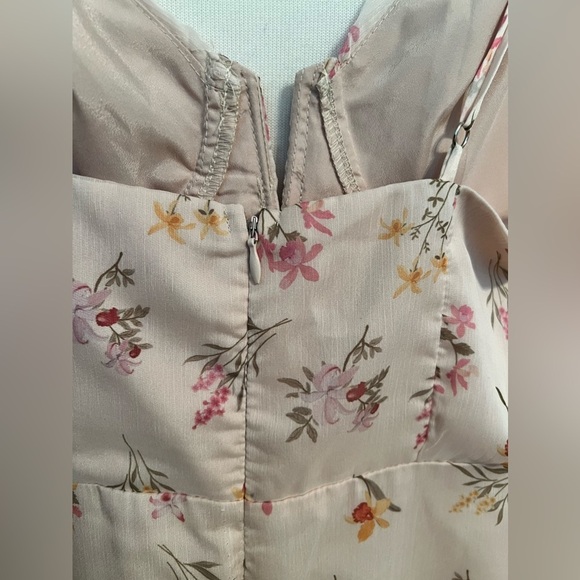 NWT CUPSHE Cala Saona V-neck Floral Slip Maxi Dress Size Small - Picture 15 of 15